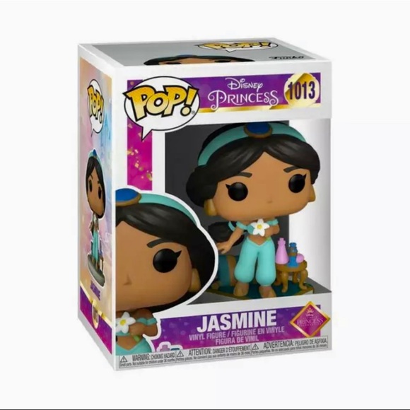 HP FUNKO POP / Ultimate Princess Disney Jasmine #1013 w/ Protector - Picture 2 of 10